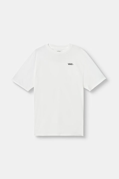 Vans T-shirt dziecięcy bawełniany Left Ches biały VN000W9UWHT1