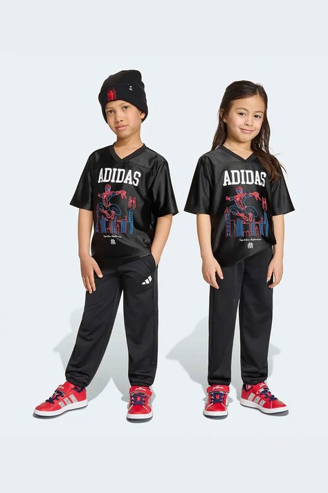 adidas t-shirt παιδικό MARVEL SPIDER-MAN μαύρο KG6140