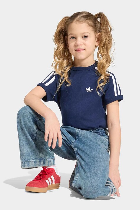adidas Originals футболка дитяча бавовняна — фото 8