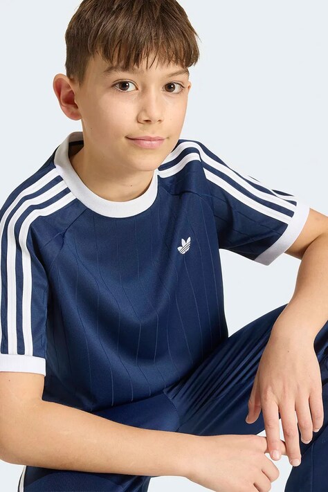 adidas Originals T-shirt dziecięcy granatowy HZ9636