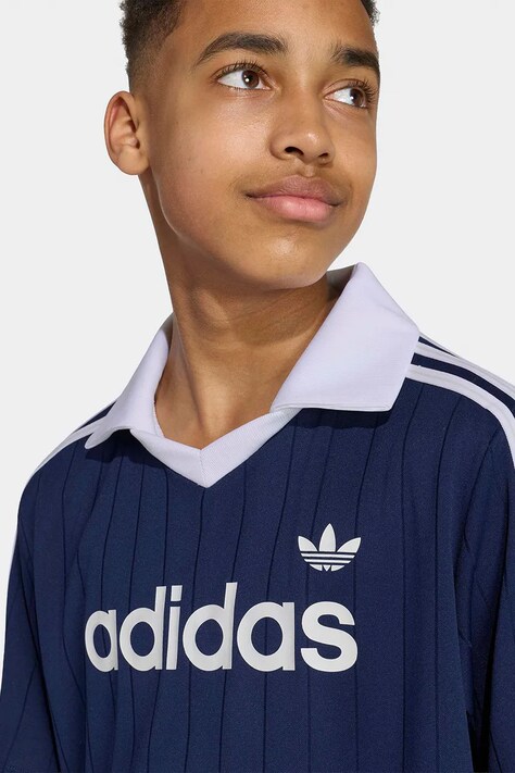 adidas Originals поло дитяче — AW26-TSKZYA, темно-синій — фото 7