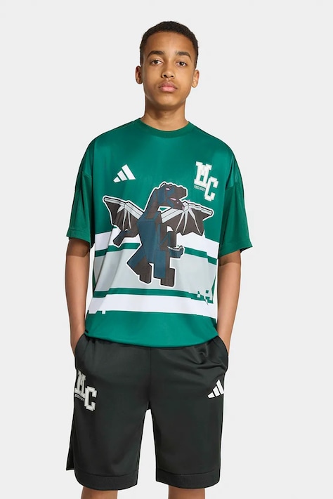 adidas tričko dětské MINECRAFT zelené KS9028