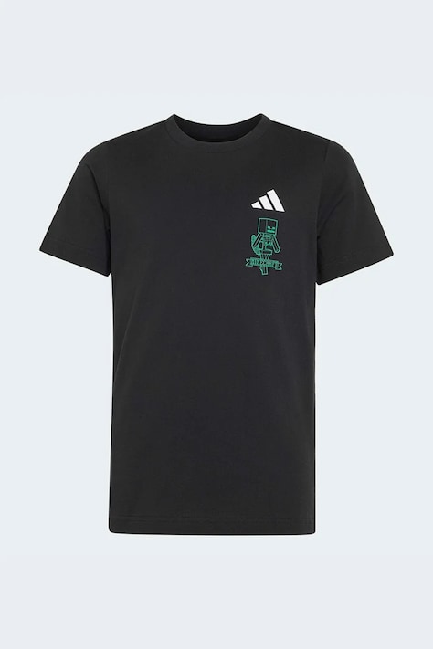adidas футболка дитяча бавовняна MINECRAFT чорна KS9029