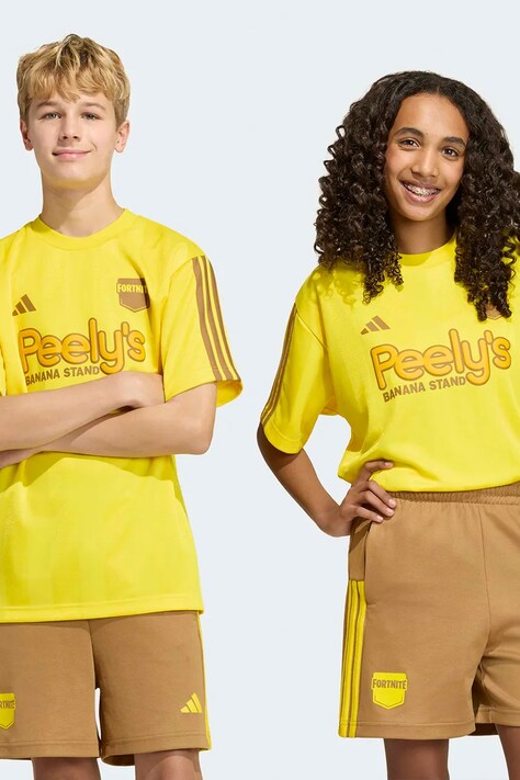 adidas t-shirt παιδικό FORTNITE κίτρινο KG0863