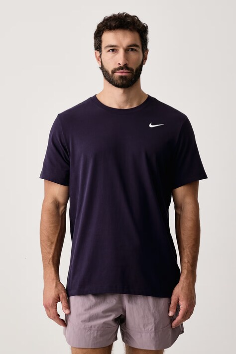 Nike T-shirt treningowy męski Dri-FIT granatowy AR6029.525