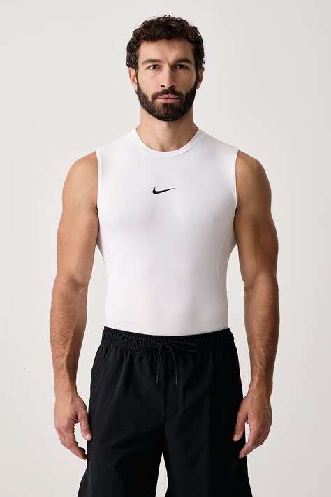 Nike Top sportowy męski Nike Pro Dri-FIT biały FB7914.100