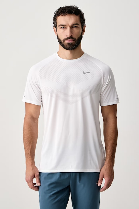 Nike T-shirt sportowy męski Stride Dri-FIT ADV biały HV5203.100