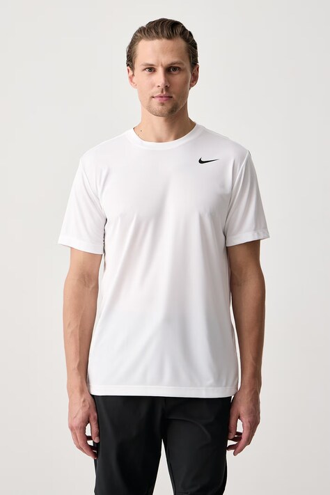 Nike T-shirt treningowy męski Dri-FIT biały IO1425.100
