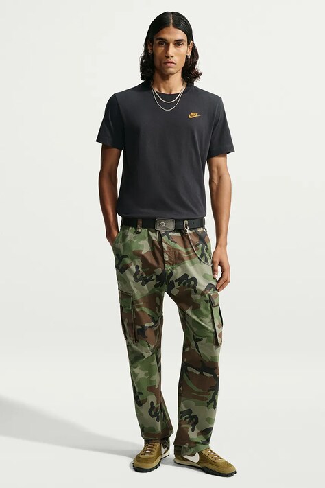 Nike Sportswear T-shirt basic męski bawełniany Club czarny AR4997.023
