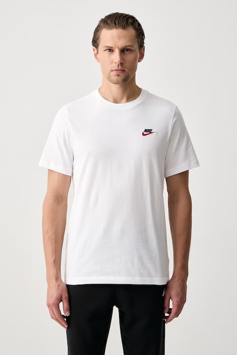 Nike Sportswear Basic majica kratkih rukava za muškarce od pamuka Club bijela AR4997.100