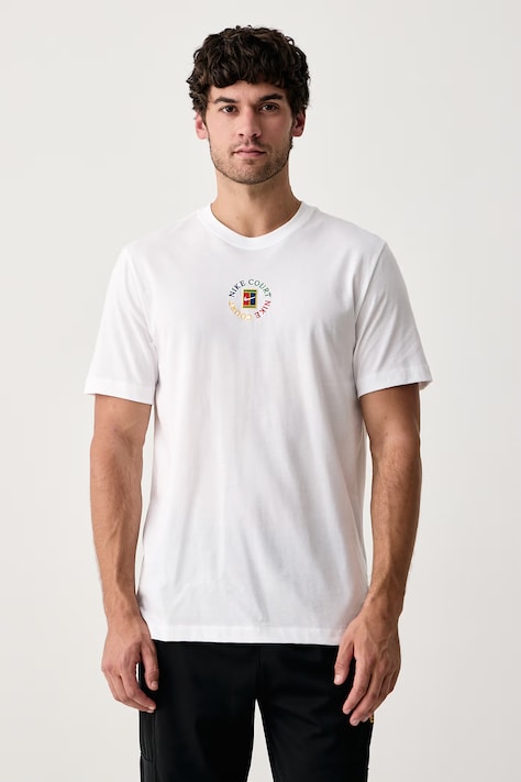 Nike Sportswear Edzős felső férfi pamut NikeCourt Dri-FIT fehér IM6128.100
