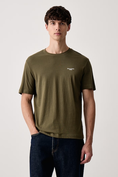 Marc O'Polo Basic tričko pánske bavlnené 2-pak zelené 5000016783