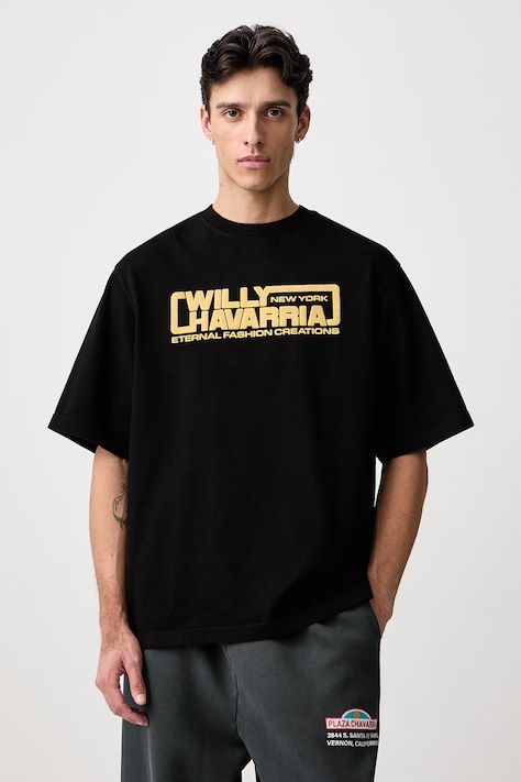 Willy Chavarria OS ETERNAL FASHION CREATIONS t-shirt cotton Men's black MUJTE026.061N