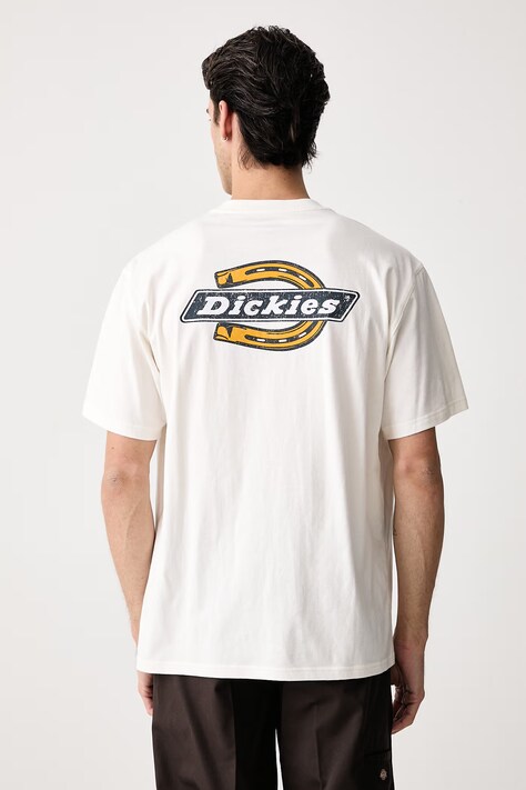 Dickies T-shirt męski bawełniany beżowy DK0A8CIOC481