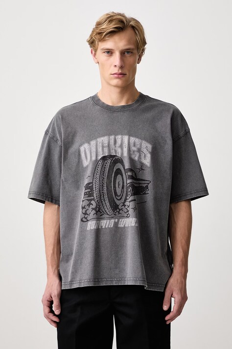 Dickies T-shirt męski bawełniany szary DK0A8CIM0CH1