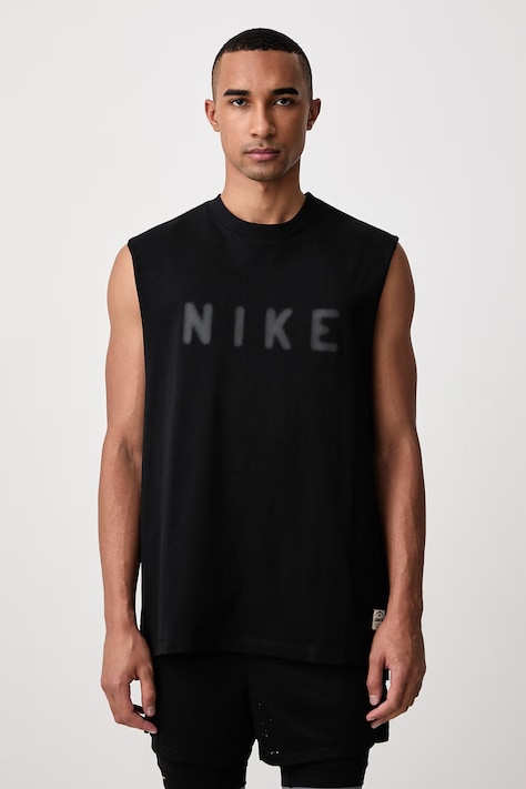 Nike Športna kratka majica moška z bombažem N.A.C. Dri-FIT črna IF2797.010