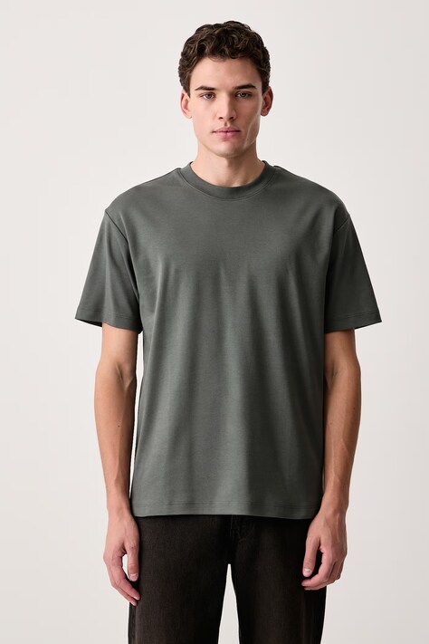 Marc O'Polo T-shirt męski bawełniany zielony 5000010171