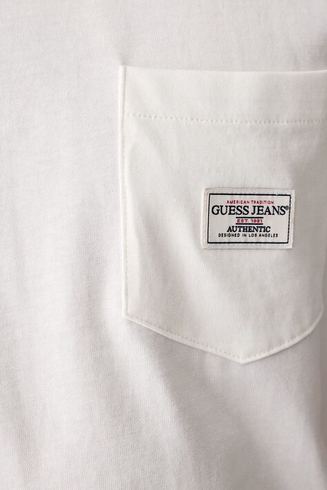 Guess Jeans футболка чоловіча бавовняна — фото 5