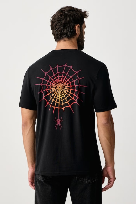 Hurley T-shirt męski bawełniany Printing Press Forest czarny MTSEUED0024