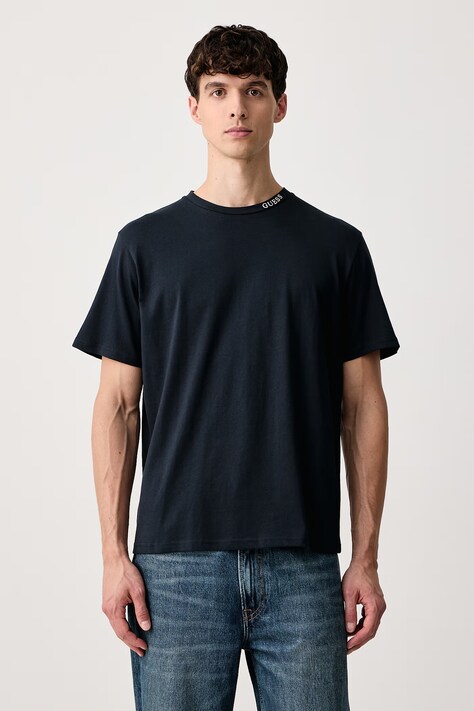 Guess T-shirt ανδρικό βαμβακερό JOSEPH σκούρο μπλε Z6BI09 K6555