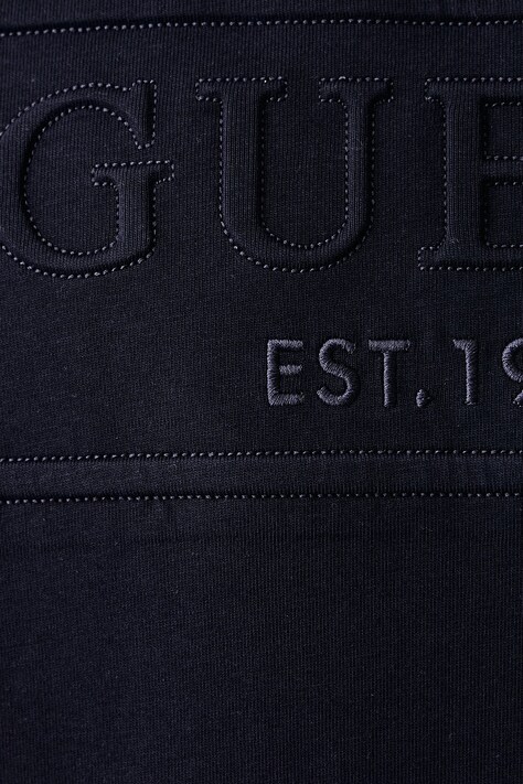 Guess T-shirt męski bawełniany granatowy M6BI41 K6178