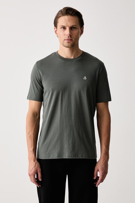 Marc O'Polo T-shirt męski bawełniany 2-pack czarny 5000012652