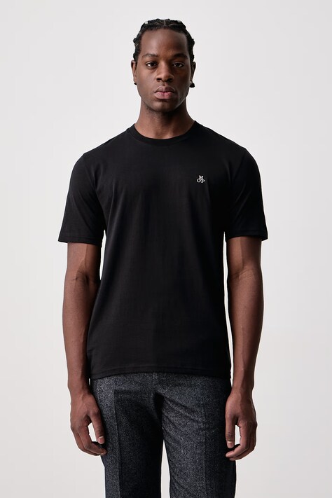 Marc O'Polo T-shirt męski bawełniany 2-pack czarny 5000012652