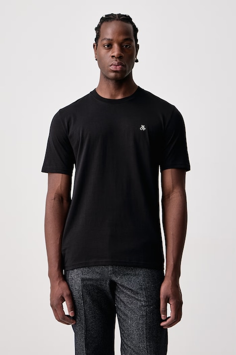 Marc O'Polo T-shirt męski bawełniany 2-pack czarny 5000012652