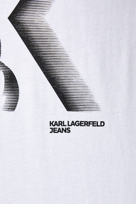 Karl Lagerfeld Jeans футболка чоловіча бавовняна — AW26-TSMZ0T, білий — фото 5