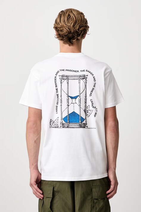 Carhartt WIP Hourglass T-Shirt футболка бавовняна чоловіча біла I037247