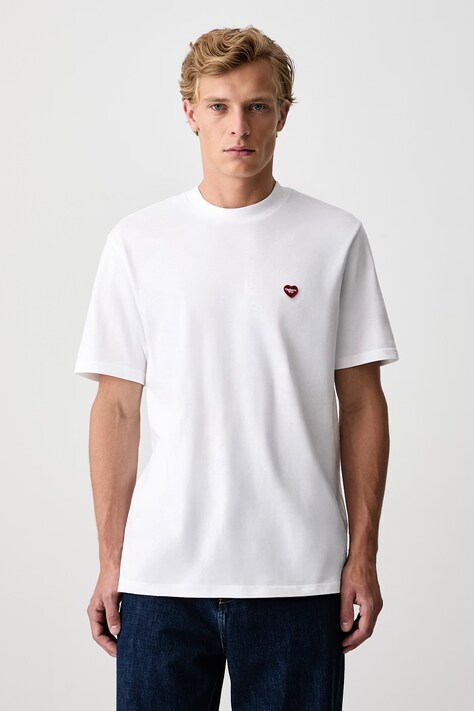 Carhartt WIP Small Heart T-Shirt męski bawełniany biały I037116
