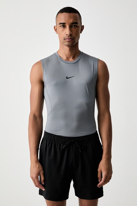 Nike top treningowy męski Pro szary FB7914.084
