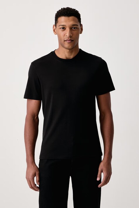 Calvin Klein T-shirt męski bawełniany czarny LV040BM239