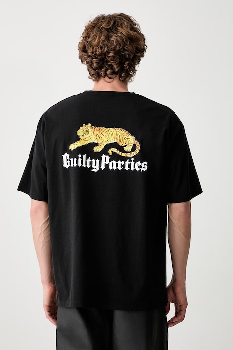Wacko Maria T-shirt bawełniany męski czarny 25SS-WMT-WT08