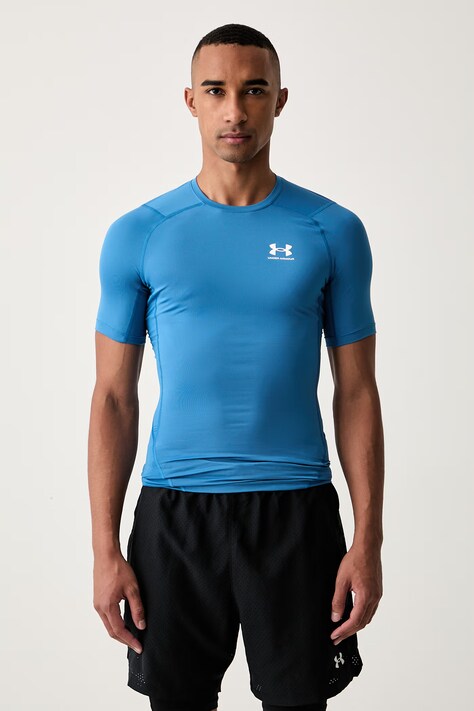 Under Armour T-shirt treningowy męski HG Armour Comp niebieski 1361518.430