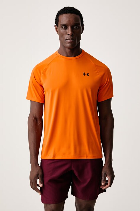 Under Armour T-shirt treningowy męski Tech SS Tee 2.0 pomarańczowy 1326413.808