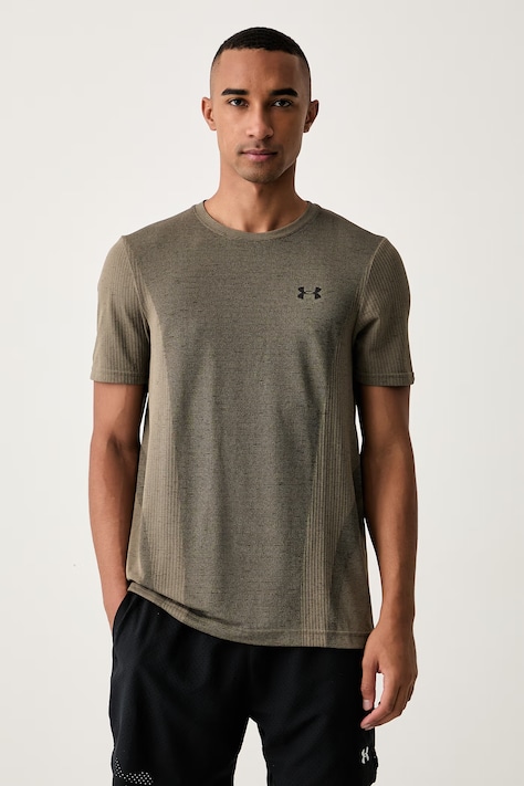 Under Armour t-shirt γυμναστικής ανδρικό Vanish Seamless μπεζ 6011611