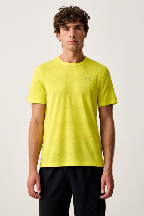 Under Armour T-shirt treningowy męski Velociti żółty 6009517