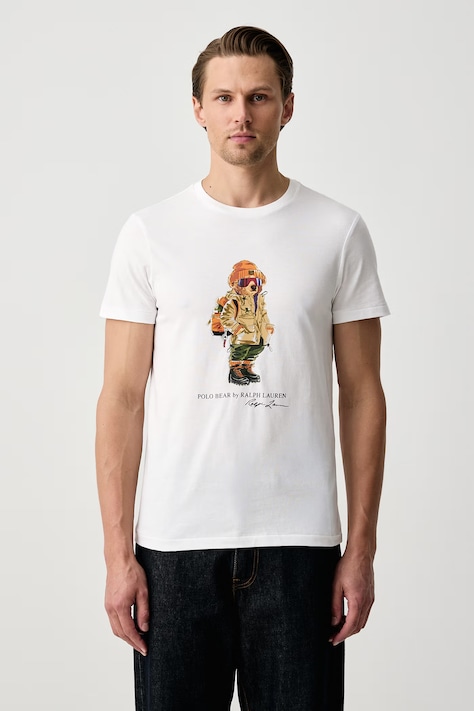 Polo Ralph Lauren T-shirt męski biały 710B30186