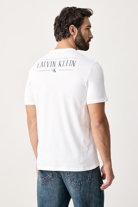 Calvin Klein Jeans T-shirt męski bawełniany biały LV04RH815G