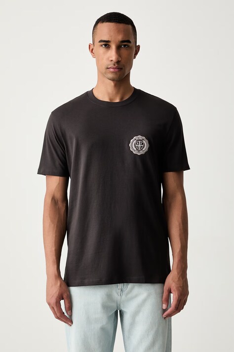 Armani Exchange T-shirt męski bawełniany brązowy XM003078 AF10361