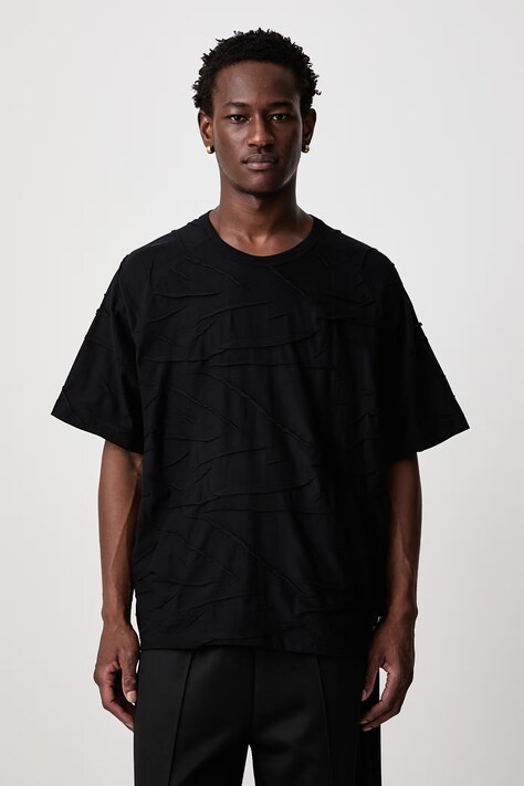 Y-3 M PLT SS TEE tričko bavlnené pánske čierne KS1271