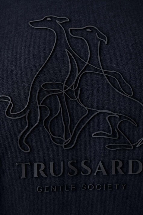Trussardi футболка чоловіча бавовняна — фото 5