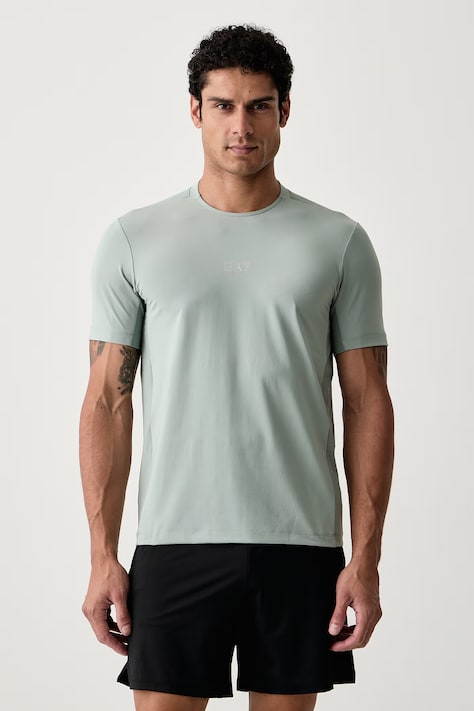 EA7 Emporio Armani Majica za trening za muškarce zelena AF24495.7M002148