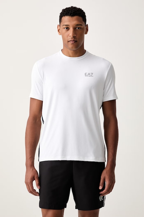EA7 Emporio Armani T-shirt treningowy męski biały AF13689.7M002486