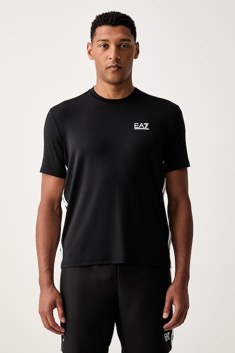 EA7 Emporio Armani T-shirt treningowy męski czarny AF13689.7M002486