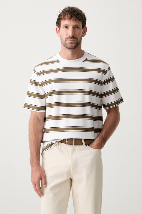 Barbour T-shirt męski bawełniany biały MTS1625