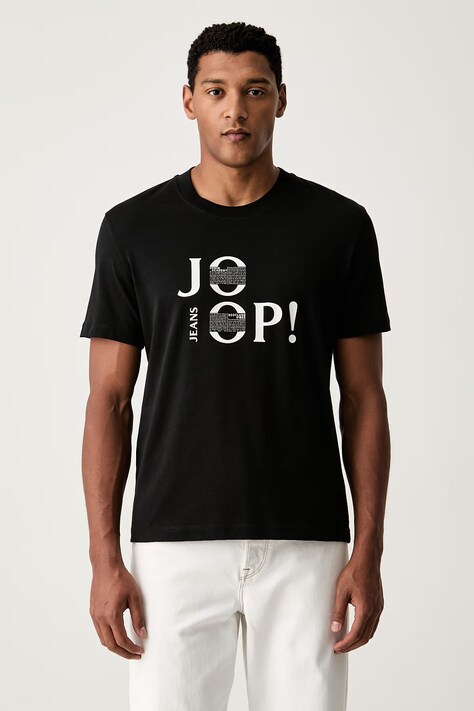 Joop! T-shirt męski bawełniany czarny 30104866