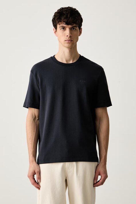 Joop! T-shirt męski z modalem granatowy 30103313