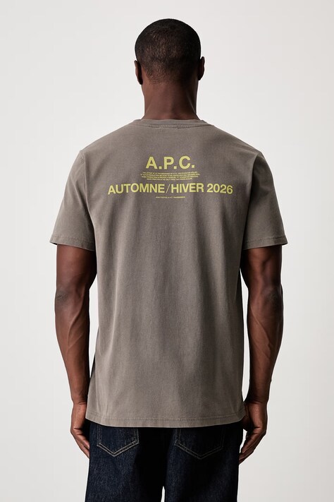 A.P.C. Automne26 t-shirt cotton Men's brown COHBS.M26470